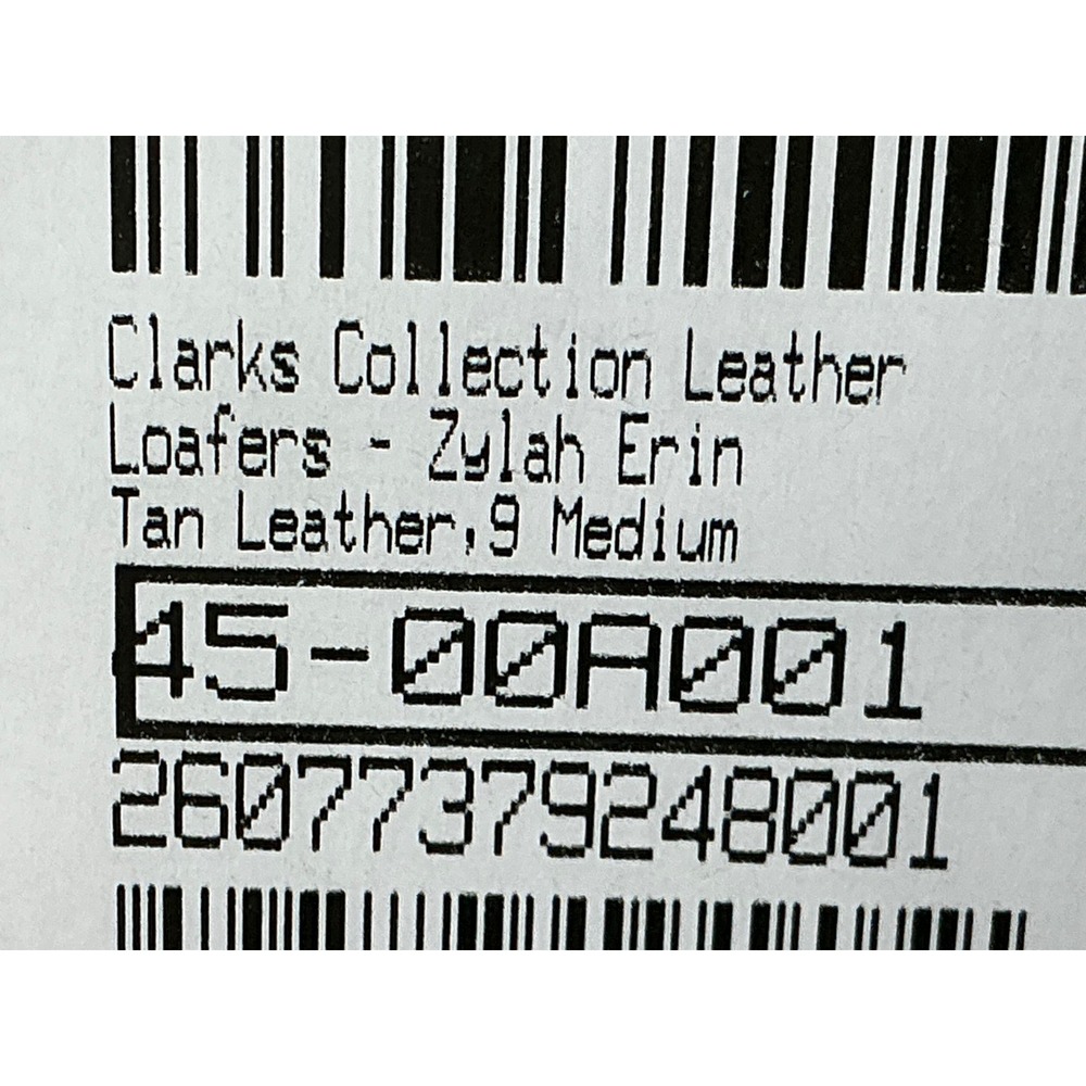Clarks Zylah Erin Loafers Womens 9 Tan Leather Platform Chain 26184807 - Picture 8 of 8